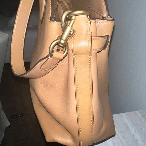 Coach Empire Carryall Bag 40 Honey Brown - Picture 3 of 6